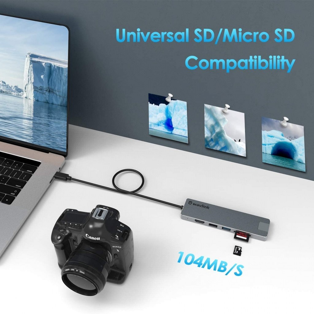 مینی داک ویولینک 4K HDMI همه کاره USB-C