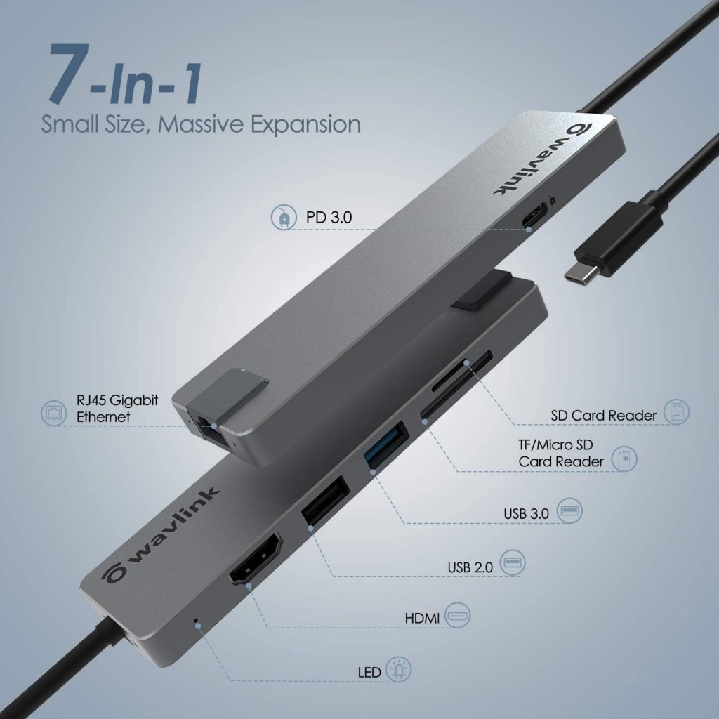 مینی داک ویولینک 4K HDMI همه کاره USB-C